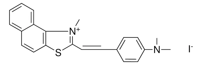 Sigma-Aldrich 2-(4-(DIMETHYLAMINO)STYRYL)NAPHTHO(1,2-D)THIAZOLE METHIODIDE,AldrichCPR