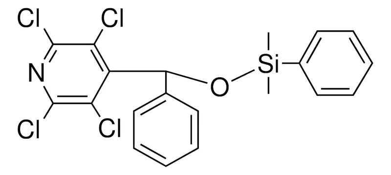 Sigma-Aldrich DIMETHYLPHENYL(PHENYL(2,3,5,6-TETRACHLORO-4-PYRIDYL)METHOXY)SILANE,AldrichCPR