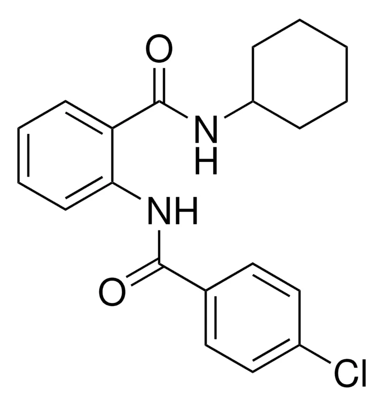 Sigma-Aldrich 2-[(4-CHLOROBENZOYL)AMINO]-N-CYCLOHEXYLBENZAMIDE，AldrichCPR