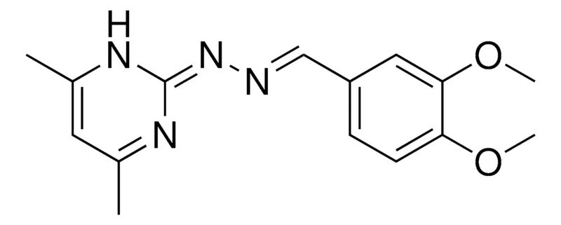 Sigma-Aldrich N-(3,4-DIMETHOXY-BENZYLIDENE)-N'-(4,6-DIMETHYL-1H-PYRIMIDIN-2-YLIDENE)-HYDRAZINE,AldrichCPR