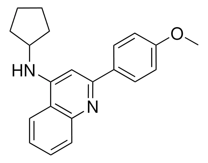 Sigma-Aldrich N-CYCLOPENTYL-2-(4-METHOXYPHENYL)-4-QUINOLINAMINE,AldrichCPR