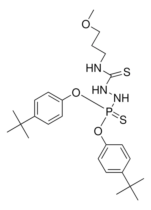 Sigma-Aldrich BIS(4-TERT-BUTYLPHENYL) N-(3-(3-METHOXYPROPYL)-2-THIOUREIDO)THIOPHOSPHORAMIDATE,AldrichCPR