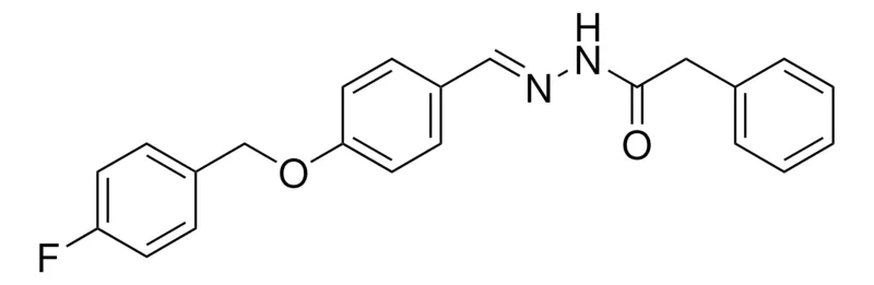 Sigma-Aldrich 2-PHENYL-ACETIC ACID (4-(4-FLUORO-BENZYLOXY)-BENZYLIDENE)-HYDRAZIDE,AldrichCPR