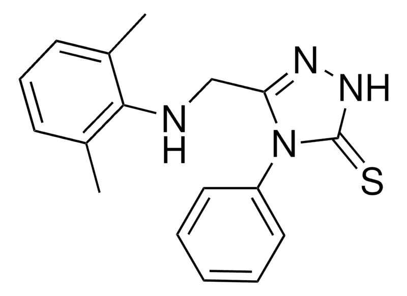 Sigma-Aldrich 5-((2,6-DIMETHYLANILINO)METHYL)-4-PHENYL-2,4-DIHYDRO-3H-1,2,4-TRIAZOLE-3-THIONE,AldrichCPR