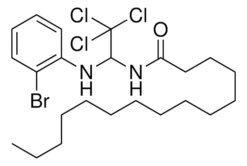 Sigma-Aldrich PENTADECANOIC ACID (1-(2-BROMO-PHENYLAMINO)-2,2,2-TRICHLORO-ETHYL)-AMIDE,AldrichCPR