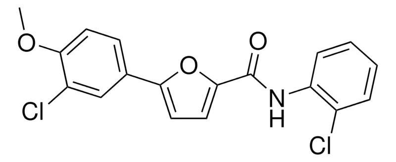 Sigma-Aldrich 5-(3-CHLORO-4-METHOXYPHENYL)-N-(2-CHLOROPHENYL)-2-FURAMIDE,AldrichCPR