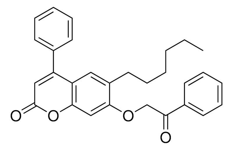 Sigma-Aldrich 6-HEXYL-7-(2-OXO-2-PHENYL-ETHOXY)-4-PHENYL-CHROMEN-2-ONE，AldrichCPR