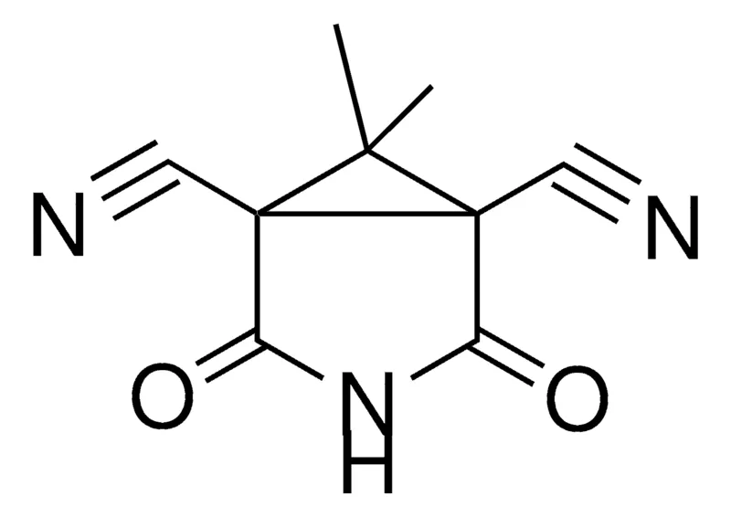 Sigma-Aldrich 6,6-DIMETHYL-2,4-DIOXO-3-AZA-BICYCLO(3.1.0)HEXANE-1,5-DICARBONITRILE,AldrichCPR
