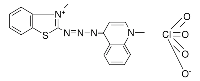 Sigma-Aldrich 2-((1,4-DIHYDRO-1-METHYL-4-QUINOLYLIDENE)AMINOAZO)-3-METHYLBENZOTHIAZOLIUM CLO4,AldrichCPR