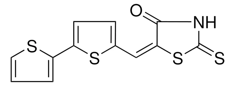Sigma-Aldrich (E)-5-(2,2'-BITHIOPHEN-5-YLMETHYLENE)-2-THIOXOTHIAZOLIDIN-4-ONE,AldrichCPR