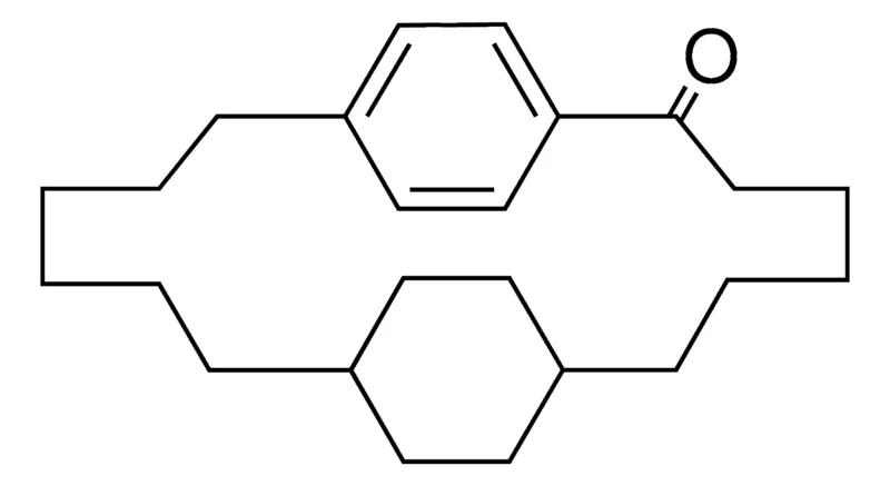 Sigma-Aldrich TRICYCLO(16.2.2.2(8,11))TETRACOSA-1(21),18(22),19-TRIEN-2-ONE，AldrichCPR