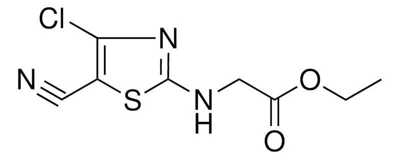 Sigma-Aldrich (4-CHLORO-5-CYANO-THIAZOL-2-YLAMINO)-ACETIC ACID ETHYL ESTER,AldrichCPR