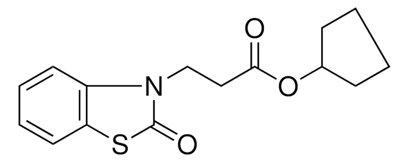 Sigma-Aldrich 3-(2-OXO-BENZOTHIAZOL-3-YL)-PROPIONIC ACID CYCLOPENTYL ESTER,AldrichCPR