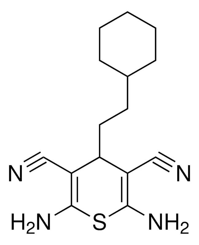 Sigma-Aldrich 2,6-DIAMINO-4-(2-CYCLOHEXYLETHYL)-4H-THIOPYRAN-3,5-DICARBONITRILE,AldrichCPR