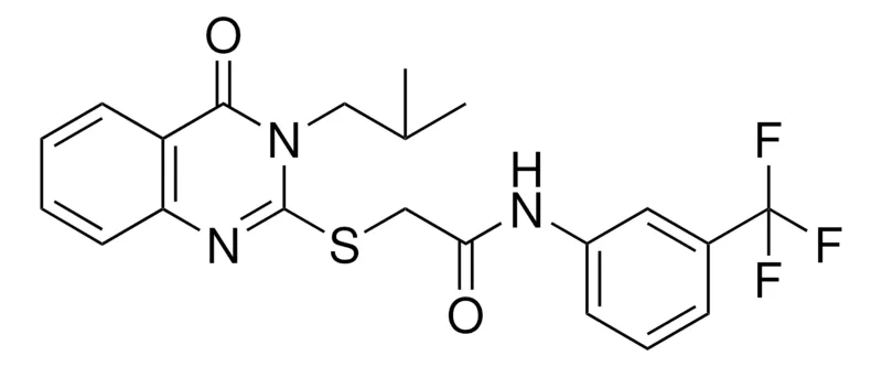 Sigma-Aldrich 2-(3-ISOBUTYL-4-OXO-3,4-2H-QUINAZOLIN-2-YLSULFANYL)-N-(3-TRI-F-ME-PH)-ACETAMIDE,AldrichCPR