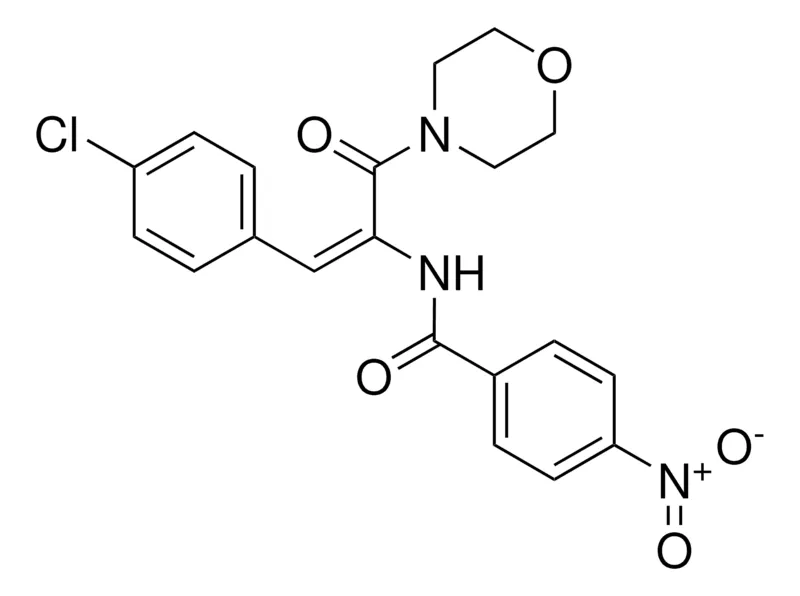 Sigma-Aldrich N-(2-(4-CHLORO-PHENYL)-1-(MORPHOLINE-4-CARBONYL)-VINYL)-4-NITRO-BENZAMIDE,AldrichCPR