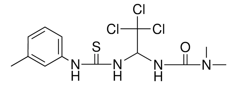 Sigma-Aldrich 1,1-DIMETHYL-3-(2,2,2-TRICHLORO-1-(3-M-TOLYL-THIOUREIDO)-ETHYL)-UREA,AldrichCPR