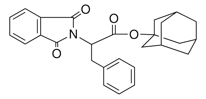 Sigma-Aldrich 2-(1,3-DIOXO-1,3-2H-ISOINDOL-2-YL)-3-PHENYL-PROPIONIC ACID ADAMANTAN-1-YL ESTER,AldrichCPR