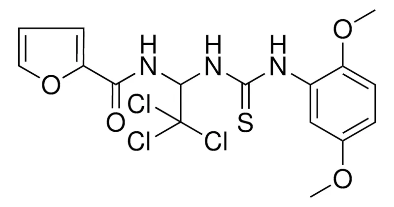 Sigma-Aldrich FURAN-2-CARBOXYLIC ACID (2,2,2-TRI-CL-1-(3-(2,5-DI-MEO-PH)-THIOUREIDO)-ET)-AMIDE，AldrichCPR