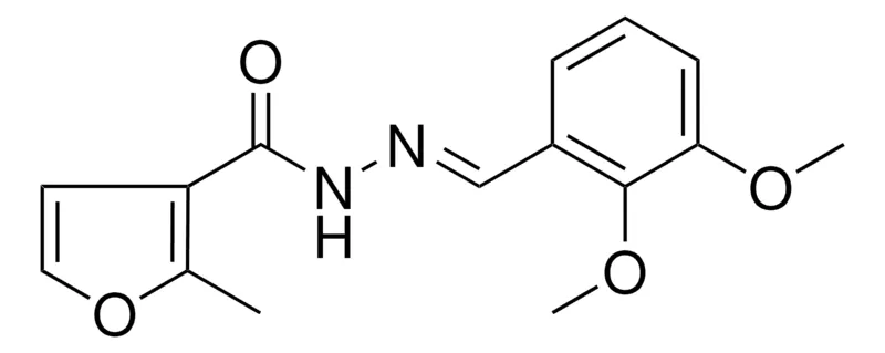 Sigma-Aldrich 2-METHYL-FURAN-3-CARBOXYLIC ACID (2,3-DIMETHOXY-BENZYLIDENE)-HYDRAZIDE,AldrichCPR