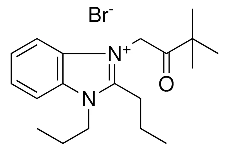 Sigma-Aldrich 1-(3,3-DIMETHYL-2-OXO-BUTYL)-2,3-DIPROPYL-3H-BENZOIMIDAZOL-1-IUM, BROMIDE,AldrichCPR