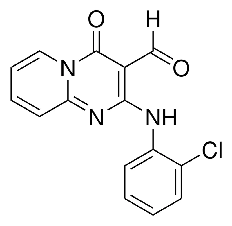 Sigma-Aldrich 2-(2-CHLOROANILINO)-4-OXO-4H-PYRIDO(1,2-A)PYRIMIDINE-3-CARBALDEHYDE,AldrichCPR
