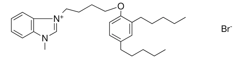 Sigma-Aldrich 1-(4-(2,4-DIPENTYL-PHENOXY)-BUTYL)-3-METHYL-3H-BENZOIMIDAZOL-1-IUM, BROMIDE,AldrichCPR