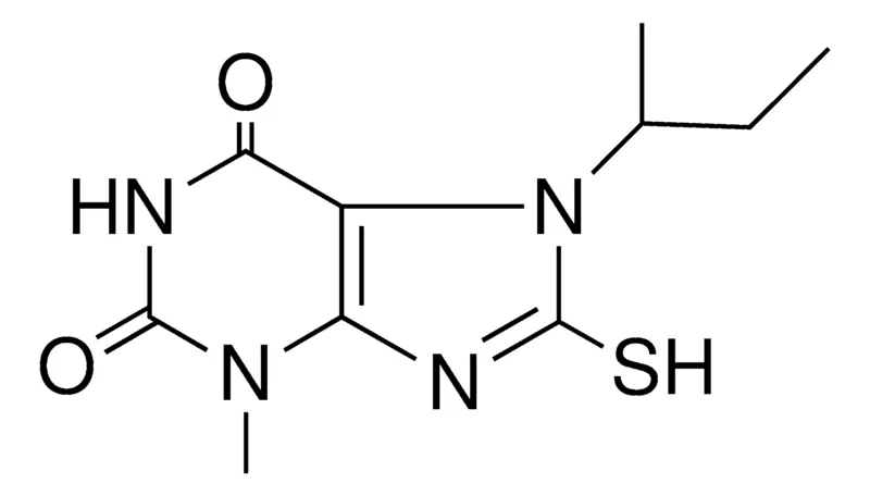 Sigma-Aldrich 7-SEC-BUTYL-8-MERCAPTO-3-METHYL-3,7-DIHYDRO-PURINE-2,6-DIONE,AldrichCPR
