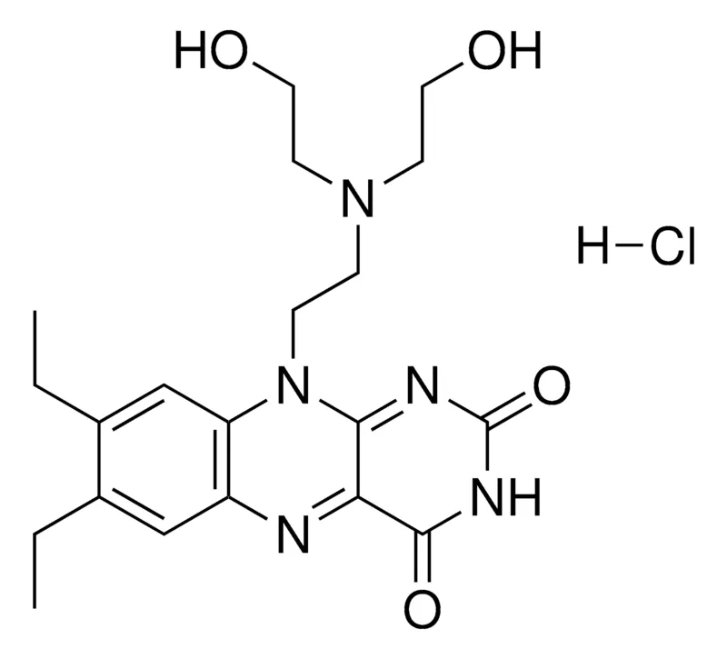 Sigma-Aldrich 7,8-DIETHYL-10-{2-[BIS(2-HYDROXYETHYL)AMINO]ETHYL}ISOALLOXAZINE HYDROCHLORIDE，AldrichCPR