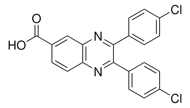 Sigma-Aldrich 2,3-BIS(4-CHLOROPHENYL)-6-QUINOXALINECARBOXYLIC ACID,AldrichCPR