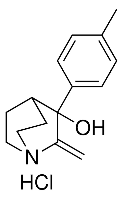 Sigma-Aldrich 2-METHYLENE-3-(4-METHYLPHENYL)QUINUCLIDIN-3-OL HYDROCHLORIDE,AldrichCPR