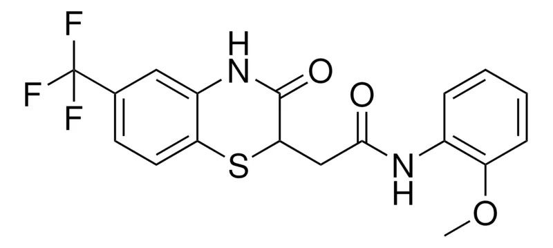 Sigma-Aldrich N-(2-MEO-PH)-2-(3-OXO-6-TRI-F-ME-3,4-DIHYDRO-2H-BENZO(1,4)THIAZIN-2-YL)ACETAMIDE，AldrichCPR