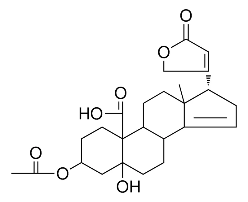 Sigma-Aldrich 3-BETA-ACETOXY-5-HYDROXY-5-BETA,17-ALPHA-CARDA-14,20(22)-DIENOLID-19-OIC,AldrichCPR