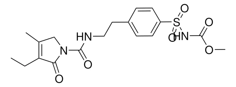 Sigma-Aldrich METHYL (4-(2-(((3-ETHYL-4-METHYL-2-OXO-2,5-DIHYDRO-1H-PYRROL-1-YL)CARBONYL)AMINO)ETHYL)PHENYL)SULFONYLCARBAMATE,AldrichCPR