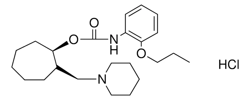 Sigma-Aldrich (PROPOXY-PH)-CARBAMIC ACID 2-PIPERIDIN-YLMETHYL-CYCLOHEPTYL ESTER, HYDROCHLORIDE,AldrichCPR