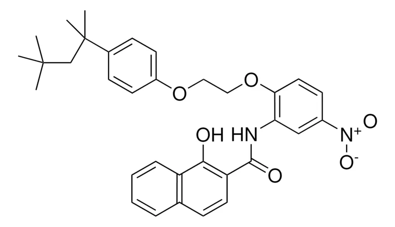 Sigma-Aldrich 1-HYDROXY-5'-NITRO-2'-(2-(4-TERT-OCTYLPHENOXY)ETHOXY)-2-NAPHTHANILIDE,AldrichCPR