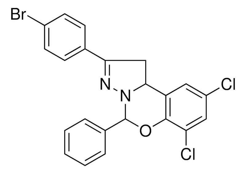 Sigma-Aldrich 2-(4-BR-PH)-6,8-DICHLORO-4-PH-1,9B-2H-5-OXA-3,3A-DIAZA-CYCLOPENTA(A)NAPHTHALENE,AldrichCPR