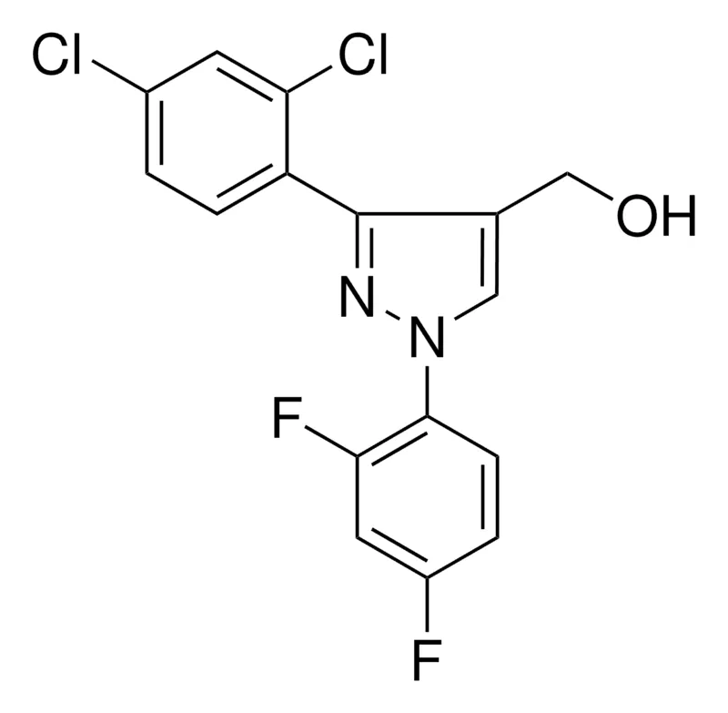Sigma-Aldrich (3-(2,4-DICHLOROPHENYL)-1-(2,4-DIFLUOROPHENYL)-1H-PYRAZOL-4-YL)METHANOL,AldrichCPR