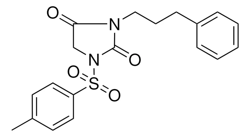 Sigma-Aldrich 1-((4-METHYLPHENYL)SULFONYL)-3-(3-PHENYLPROPYL)-2,4-IMIDAZOLIDINEDIONE,AldrichCPR
