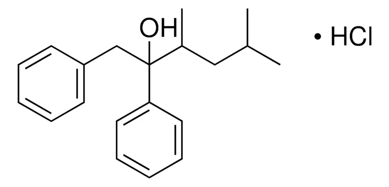 Sigma-Aldrich DL-4-DIMETHYLAMINO-1,2-DIPHENYL-3-METHYL-2-BUTANOL HCL,AldrichCPR