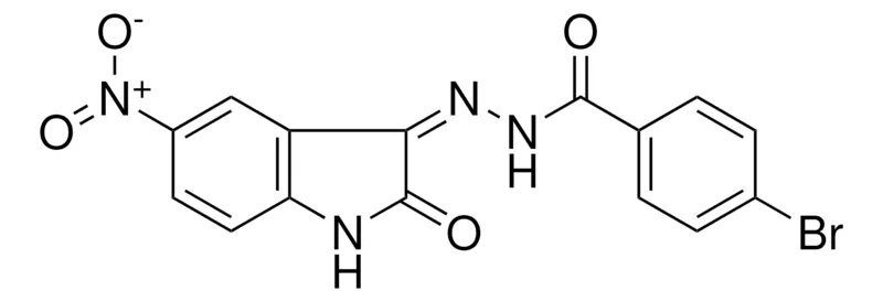 Sigma-Aldrich 4-BROMO-BENZOIC ACID (5-NITRO-2-OXO-1,2-DIHYDRO-INDOL-3-YLIDENE)-HYDRAZIDE,AldrichCPR