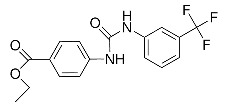 Sigma-Aldrich ETHYL 4-(3-(3-(TRIFLUOROMETHYL)PHENYL)UREIDO)BENZOATE,AldrichCPR