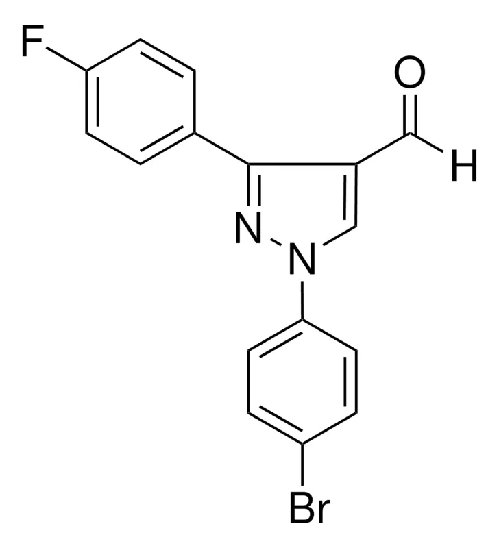 Sigma-Aldrich 1-(4-BROMOPHENYL)-3-(4-FLUOROPHENYL)-1H-PYRAZOLE-4-CARBALDEHYDE,AldrichCPR