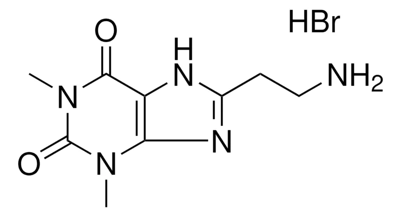 Sigma-Aldrich 8-(2-AMINOETHYL)-1,3-DIMETHYL-3,7-DIHYDRO-1H-PURINE-2,6-DIONE HYDROBROMIDE,AldrichCPR