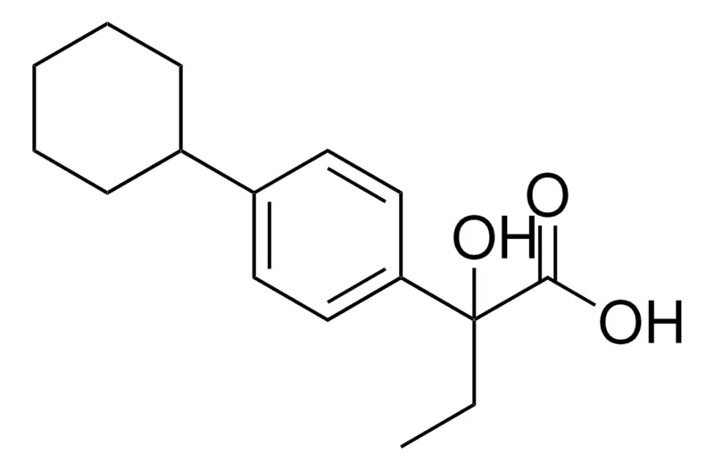 Sigma-Aldrich 2-(4-CYCLOHEXYLPHENYL)-2-HYDROXYBUTANOIC ACID,AldrichCPR