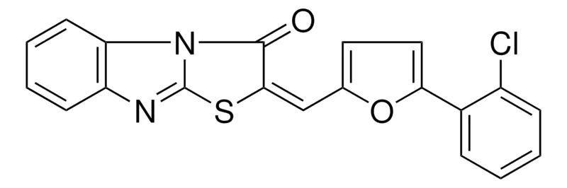 Sigma-Aldrich 2-(5-(2-CL-PHENYL)-FURAN-2-YLMETHYLENE)-BENZO(4,5)IMIDAZO(2,1-B)THIAZOL-3-ONE,AldrichCPR