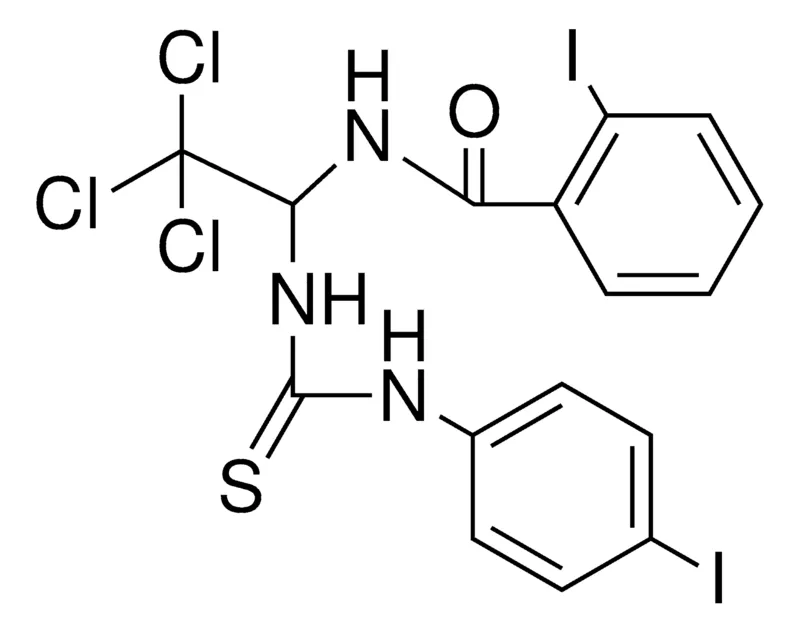 Sigma-Aldrich 2-IODO-N-(2,2,2-TRICHLORO-1-(3-(4-IODO-PHENYL)-THIOUREIDO)-ETHYL)-BENZAMIDE,AldrichCPR