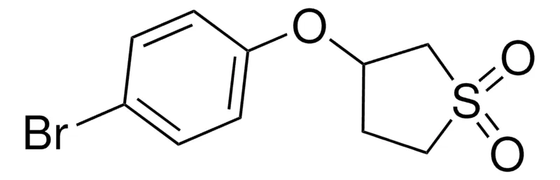 Sigma-Aldrich 3-(4-BROMOPHENOXY)TETRAHYDROTHIOPHENE 1,1-DIOXIDE,AldrichCPR