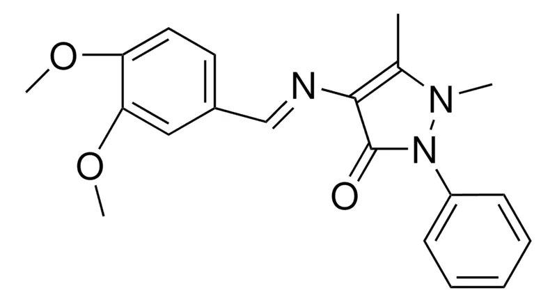 Sigma-Aldrich 4-(3,4-DIMETHOXYBENZYLIDENEAMINO)ANTIPYRINE,AldrichCPR