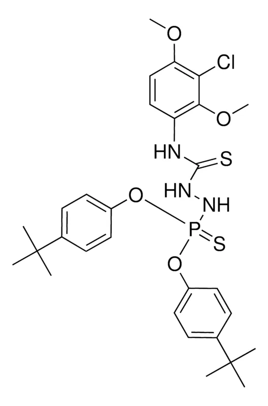 Sigma-Aldrich BIS(4-T-BUTYL-PHENYL) N-(5-CL-2,4-DIMETHOXY-PH-)-2-THIOUREIDOTHIOPHOSPHORAMIDATE,AldrichCPR